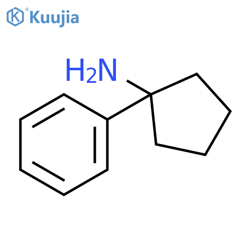 1-Phenylcyclopentylamine structure