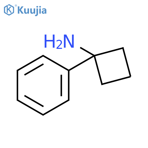1-phenylcyclobutan-1-amine structure