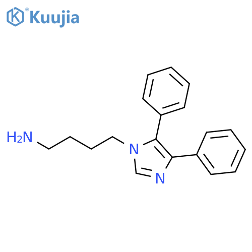 1H-Imidazole-1-butanamine, 4,5-diphenyl- structure