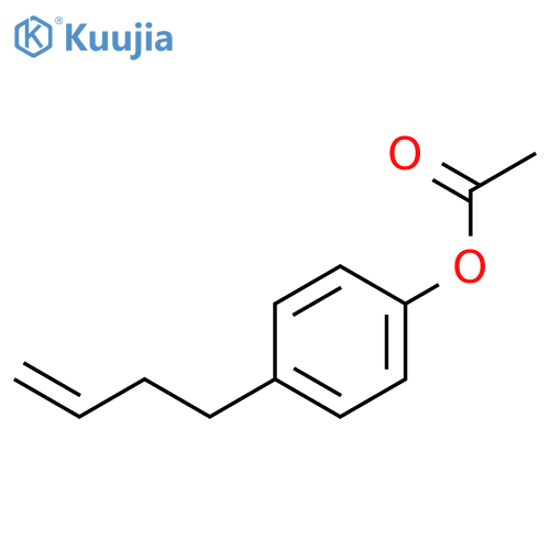 4-(4-Acetoxyphenyl)-1-butene structure