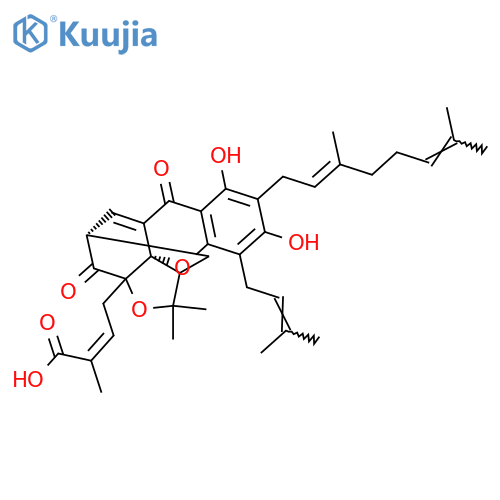 Gambogellic Acid structure