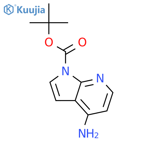 4-Amino-1,1-Dimethylethyl Ester 1h-Pyrrolo2,3-BPyridine-1-Carboxylic Acid structure