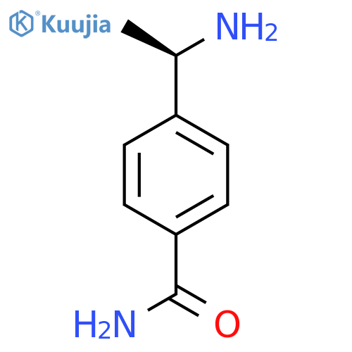(R)-4-(1-Aminoethyl)benzamide structure