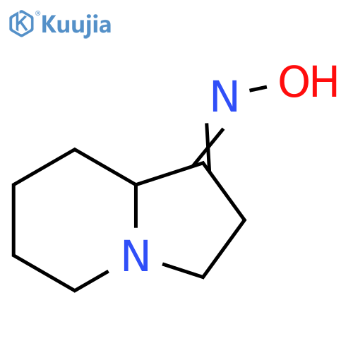 N-(octahydroindolizin-1-ylidene)hydroxylamine structure