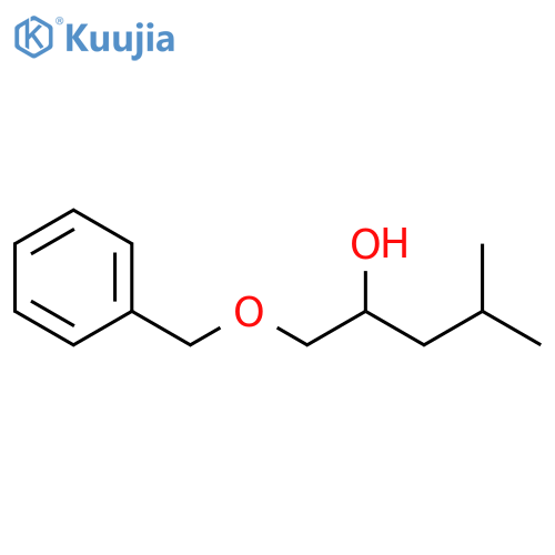 2-Pentanol, 4-methyl-1-(phenylmethoxy)- structure