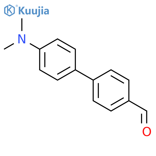 4-4-(dimethylamino)phenylbenzaldehyde structure