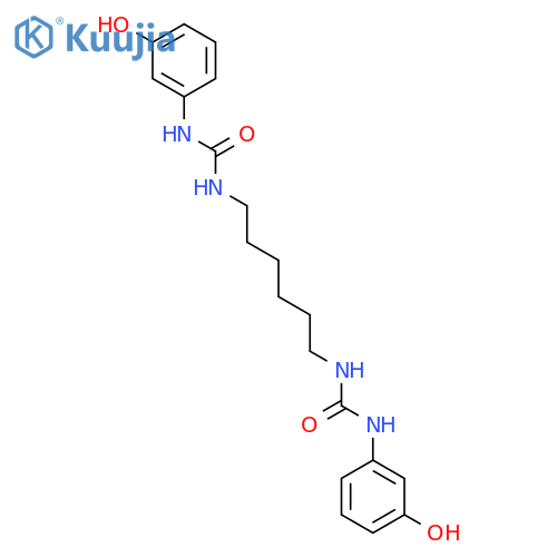Urea, N,N''-1,6-hexanediylbis[N'-(3-hydroxyphenyl)- structure
