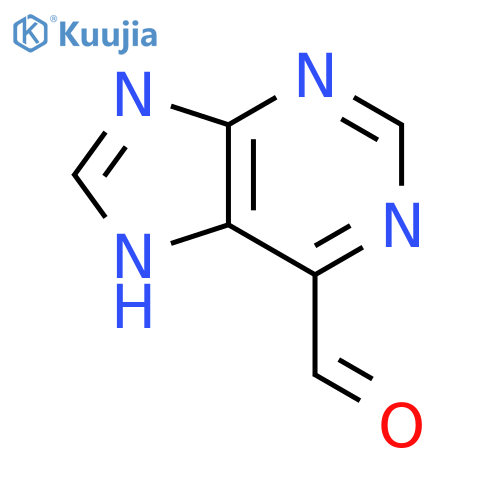 9H-Purine-6-carboxaldehyde structure