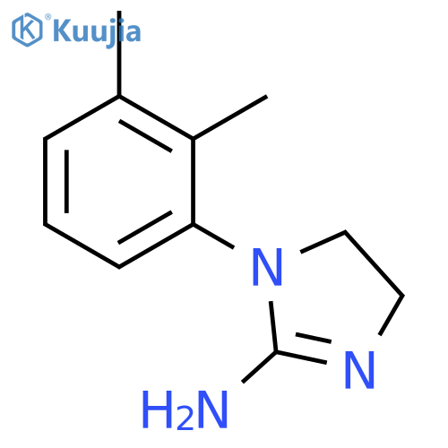 1H-Imidazol-2-amine, 1-(2,3-dimethylphenyl)-4,5-dihydro- structure