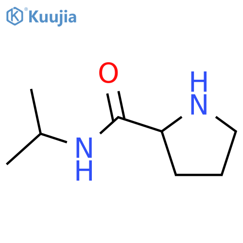 2-Pyrrolidinecarboxamide,N-(1-methylethyl)-, (2S)- structure