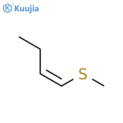 1-Butene, 1-(methylthio)-, (1Z)- structure
