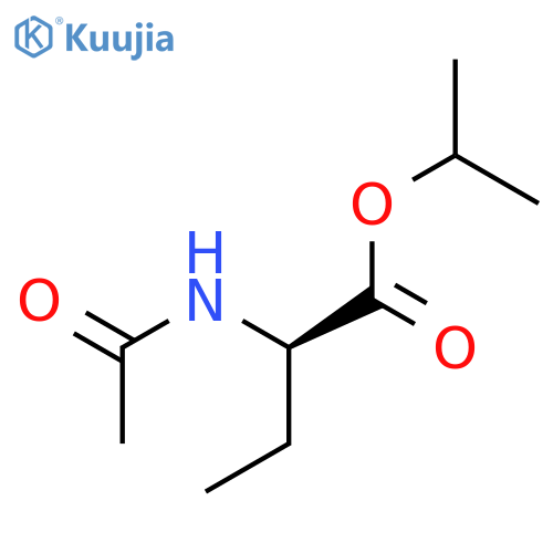 Butanoic acid,2-(acetylamino)-, 1-methylethyl ester, (R)- (9CI) structure
