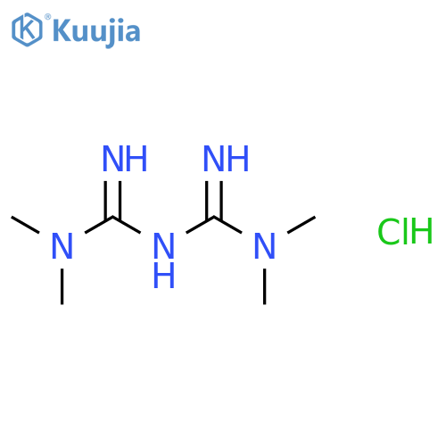 1-{amino(dimethylamino)methylideneamino}-N,N-dimethylmethanimidamide structure