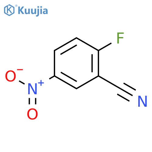 2-Fluoro-5-nitrobenzonitrile structure