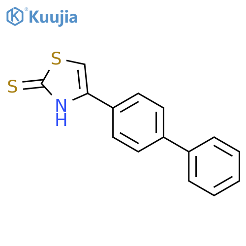 2(3H)-Thiazolethione, 4-[1,1'-biphenyl]-4-yl- structure