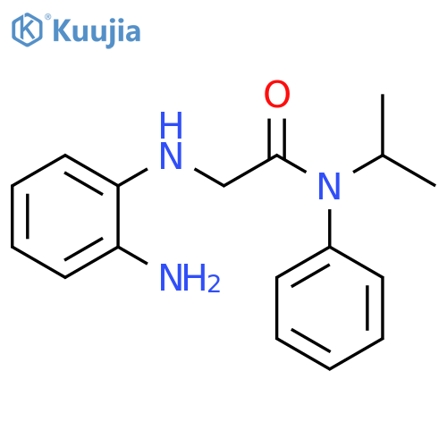 Acetamide, 2-[(2-aminophenyl)amino]-N-(1-methylethyl)-N-phenyl- structure