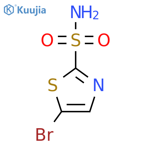 5-bromo-1,3-thiazole-2-sulfonamide structure