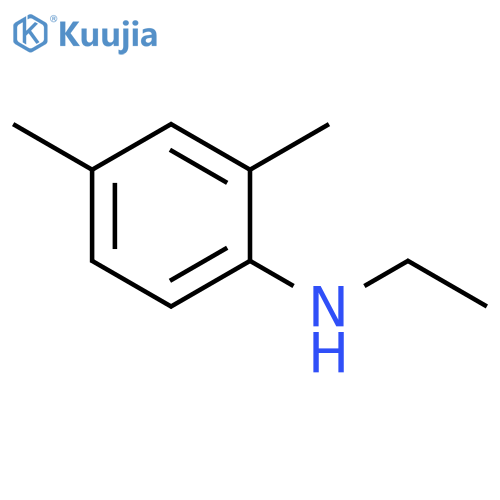N-ethyl-2,4-dimethylaniline structure