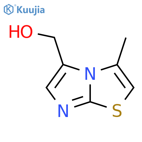 (3-Methylimidazo[2,1-B]thiazol-5-YL)methanol structure