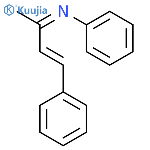 Benzenamine,N-(1-methyl-3-phenyl-2-propen-1-ylidene)- structure