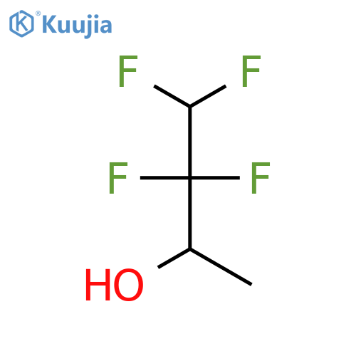 2,2,3,3-Tetrafluoro-1-methylpropanol structure