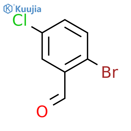 2-Bromo-5-chlorobenzaldehyde structure