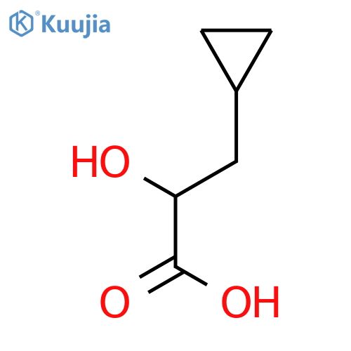 (R)-3-Cyclopropyl-2-hydroxypropanoic Acid structure