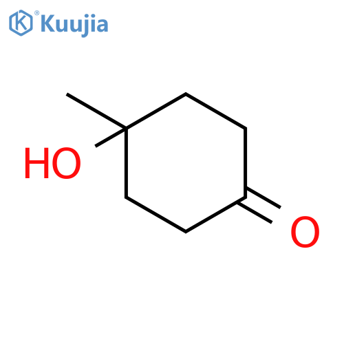 4-Hydroxy-4-methylcyclohexanone structure