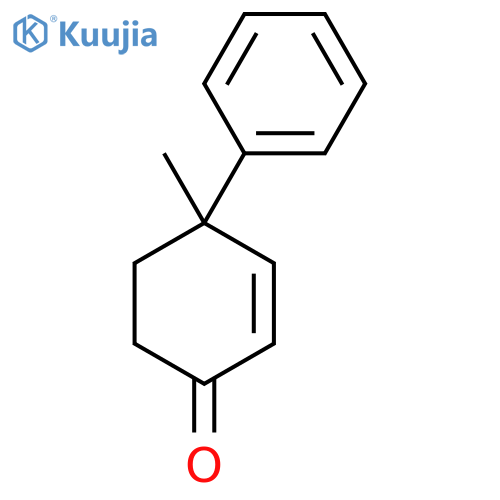 1-Methyl-2,3-dihydro-1,1'-biphenyl-4(1H)-one structure