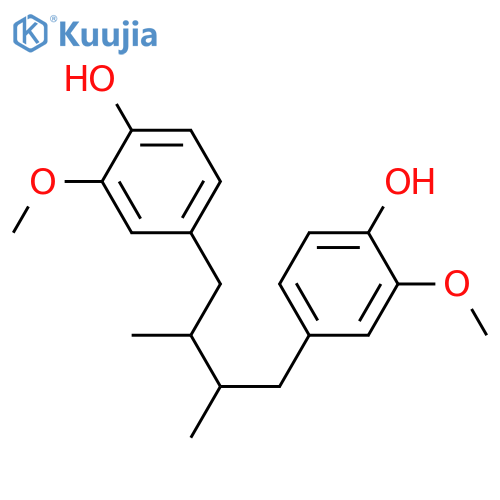 3,3'-Dimethoxy-8,8'-lignan-4,4'-diol; (8S,8'S)-form structure
