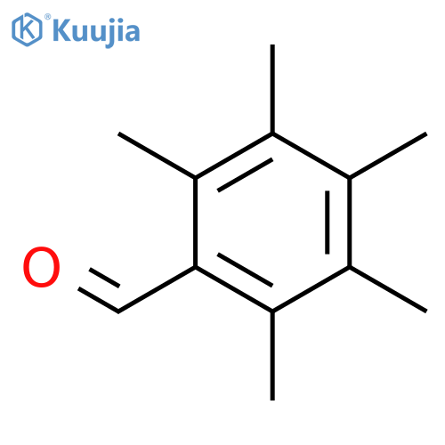 Pentamethylbenzaldehyde structure