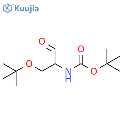 tert-butyl N-1-(tert-butoxy)-3-oxopropan-2-ylcarbamate structure