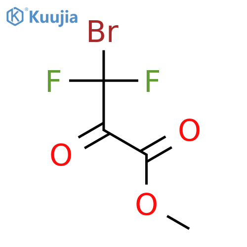 3-Bromo-3,3-difluoro-2-oxo-propanoic Acid Methyl Ester structure