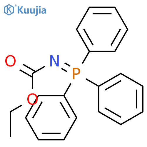 Carbamic acid, (triphenylphosphoranylidene)-, ethyl ester structure