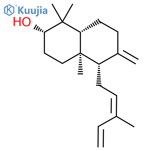 (2S,4aR,5S,8aR)-1,1,4a-trimethyl-6-methylidene-5-[(2Z)-3-methylpenta-2,4-dienyl]-3,4,5,7,8,8a-hexahydro-2H-naphthalen-2-ol structure