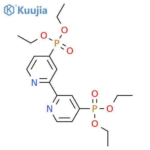 Tetraethyl 2,2'-Bipyridine-4,4'-bisphosphonate structure