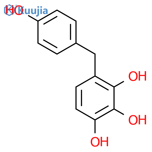 2,3,4,4'-Tetrahydroxydiphenylmethane structure