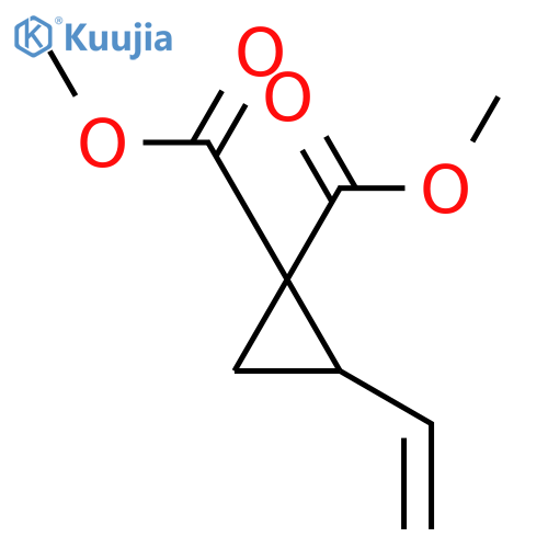 1,1-Dimethyl 2-Ethenylcyclopropane-1,1-dicarboxylate structure