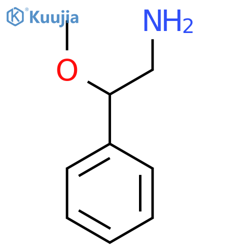 2-Methoxy-2-phenylethan-1-amine structure