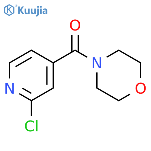 4-(2-Chloroisonicotinoyl)morpholine structure