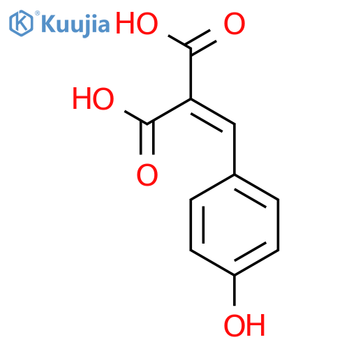 p-hydroxybenzylidene malonic acid structure