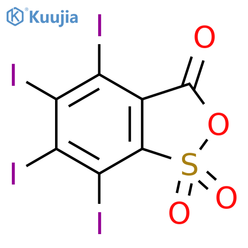 Tetraiodo-2-sulfobenzoic Anhydride structure