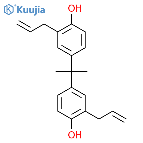 4-{2-4-hydroxy-3-(prop-2-en-1-yl)phenylpropan-2-yl}-2-(prop-2-en-1-yl)phenol structure