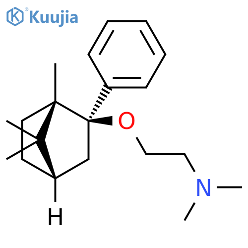 Ethanamine,N,N-dimethyl-2-[[(1S,2R,4S)-1,7,7-trimethyl-2-phenylbicyclo[2.2.1]hept-2-yl]oxy]- structure