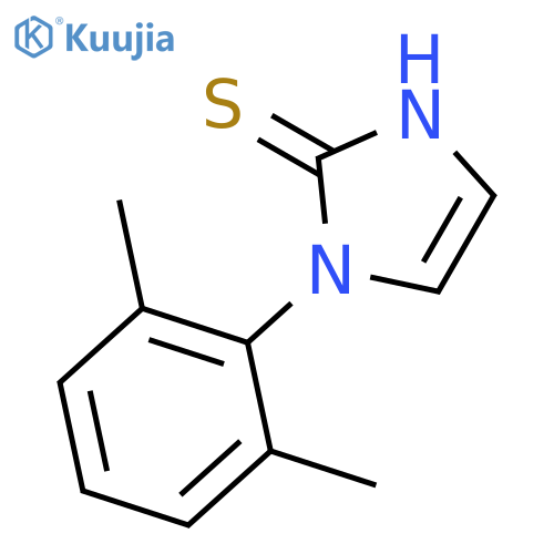 1-(2,6-dimethylphenyl)-2,3-dihydro-1H-imidazole-2-thione structure