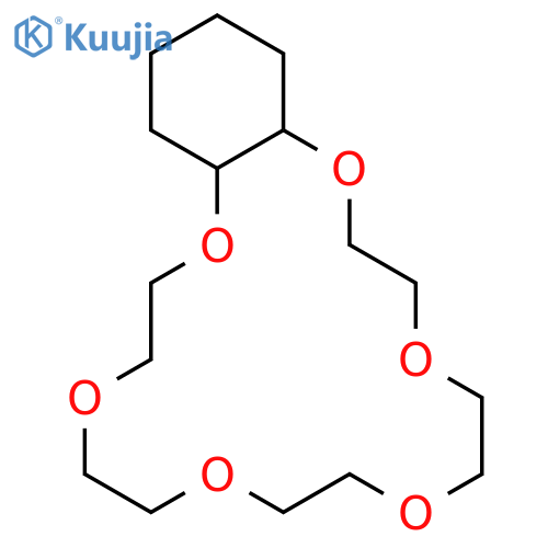 1,4,7,10,13,16-Benzohexaoxacyclooctadecin,hexadecahydro- structure