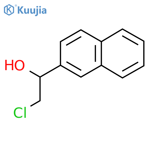 2-Naphthalenemethanol, α-(chloromethyl)- structure