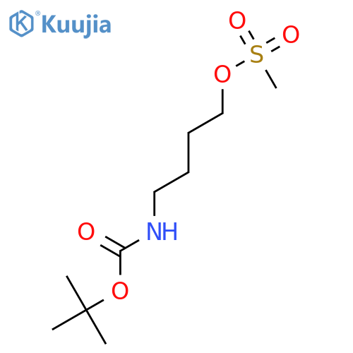 4-(tert-Butoxycarbonyl)aminobutyl Methanesulfonate structure