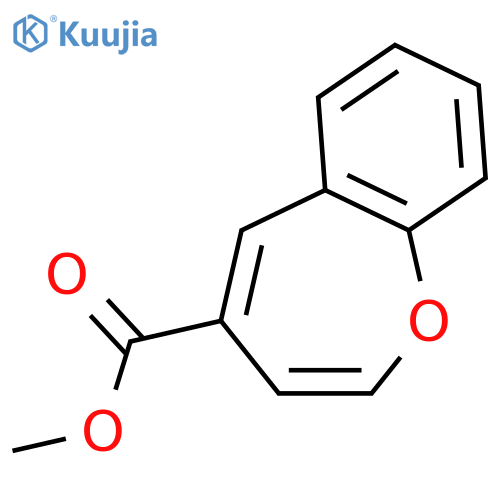 methyl 1-benzoxepine-4-carboxylate structure