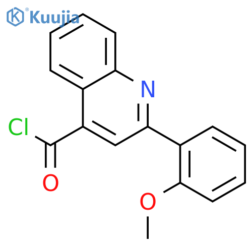 2-(2-Methoxyphenyl)quinoline-4-carbonyl chloride structure